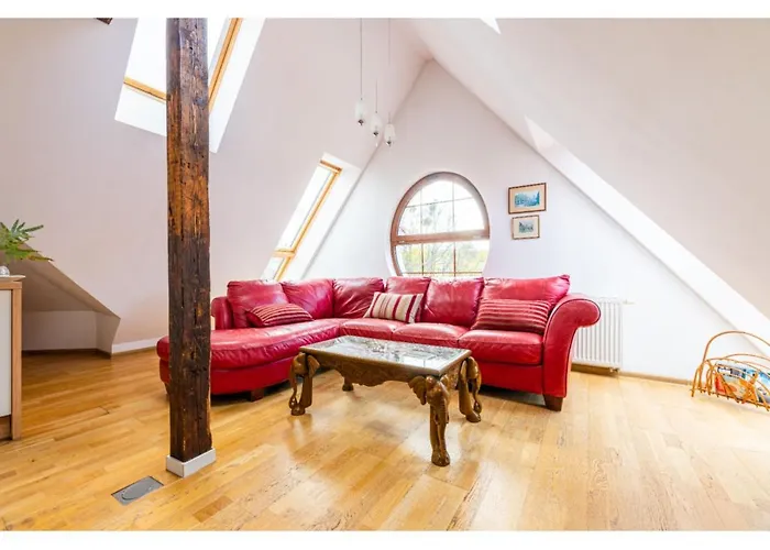 아파트 Victus Apartamenty, Seaside Loft 소포트